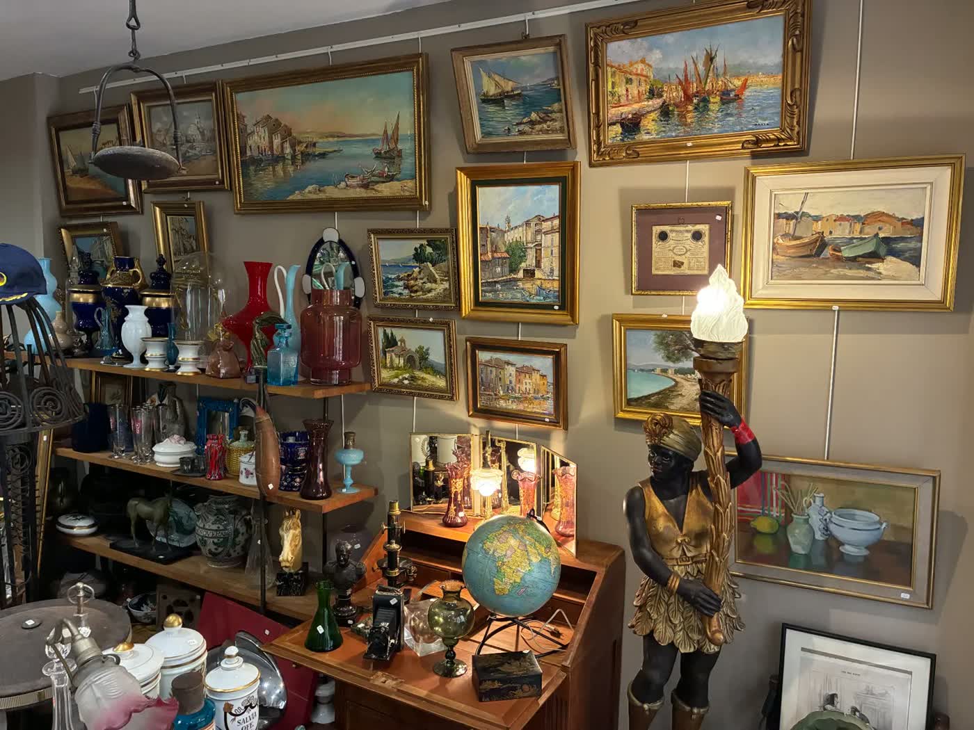 L’ambiance de la boutique