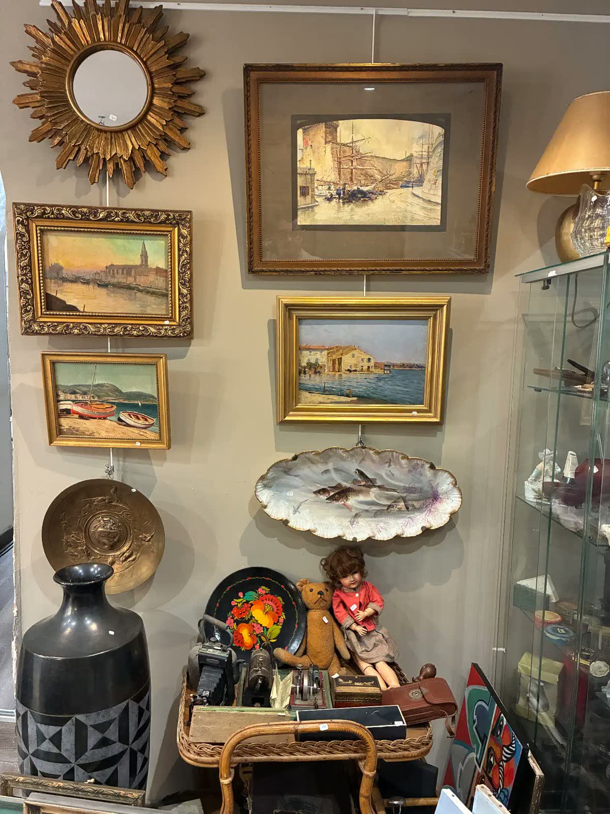Tableaux provençaux & cadres dorés
